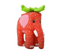 CRGANGZY Steal a Brainrot Plush Strawberry Elephant Toy, Strawberry Elephant Brainrot Toys for Fans Home Decor, Cute Soft Stuffed Animal Pillow Doll for Kids Adults