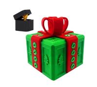 CRGANGZY The Prank Box - Hilarious Screw Challenge with Middle Finger Surprise, Annoying Present Box, 3D Printed Annoying Gift Boxes Ornaments with Screw for Pranks and Mischief Christmas