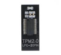 CRGANGZY TPM 2.0 Module 12/14/18/20PIN Encryption Module Remote Card Replacement TPM 2.0 Encryption Module Remote Card for Multi-Brand Motherboard (ASROCK LPC-18PIN)