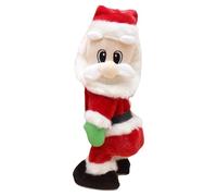CRGANGZY Twerking Santa Claus, Funny Singing Song Dancing Santa Claus with Music Animated, Christmas Stuffed Plush Doll Singing English Song for Kids Birthday Xmas Gift
