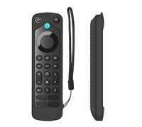 CRGANGZY Washable Remote Control Protective Covers with Lanyard Television Remote Control Case Anti Lost Replacement All Inclusive for Amazon Alexa Voice Remote Pro for Fire TV