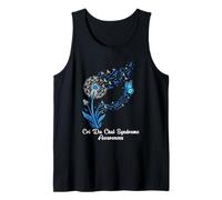 CRI Du Chat Syndrome Awareness Flower CRI Du Chat Syndrome Tank Top