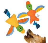 Crialling Dog Toys - 2 Pieces Bird Chew Toys | Incredibles for Chewing Interactive Stress Reliever with Cotton and Bow - for Small Breed Dogs and Dogs