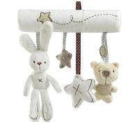 Crib Accessories Hanging Ornament for Doll for Interactive Grab Handshake Rattle for W/Strap Newborn Baby Rattle Inserts for Baby Toys