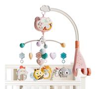 Crib Babies Mobile - Musical Crib Toy, Projector Mobile | Rotating Nursery Mobile with Lights and Music for Babies, Removable Crib Bassinet Toy for Toddler Boys Girls, Sleep Soothing Aid