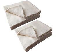 Crib Batting for Quilting or Patchwork,2PCS 45"X60" Warm and Natural Quilting Cotton Batting Fabric for Sewing
