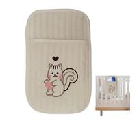 Crib Caddy Headboard Organizer, Diaper Stacker, Side Pocket