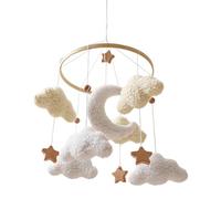 Crib Cloud Bed Bell Hanging | Rotating Soothing Aesthetic
