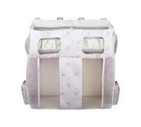 Crib - Cot Pocket with Straps and Diaper Holder - Multi-Compartment Nursery Large Capacity Nappy Bag for Children