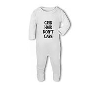 Crib Hair Don?t Care - Baby Romper Suit