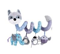 Crib Hanging Toy Baby Teaching Toy Boys Girls Educational Music Plush Rattle for Development Infant 3M+