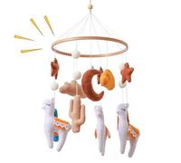 Crib Mobile Boys Adjustable Portable Sheep Shape Rotating Toy Entertainment