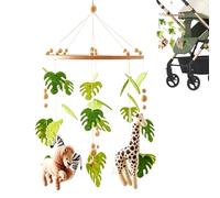 Crib Mobile for Boys Animal Sensory Bed Bell