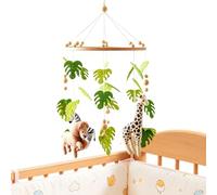 Crib Mobile for Boys Animal Shape Kids Bed Bell