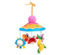 Crib Mobile Toy - Bassinet Mobile, Hanger Bell for Entertaining, Rotating Nursery Tool, Reinforced- Body with High-Contrast Shape, Animal Toy Kit for Watching Reaching and Grabbing