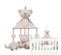 Crib Mobile With Music Rotating Musical Motor Boys Girls 0-6 Months