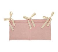 Crib Organizer - Toy Storage Bag, 2 Pocket Caddy, Bedside | Entryway Closet Bedroom Dorm Use, Nursery Accessory Storage, Space-Saving Personal Belonging Holder, Versatile child Item Holder