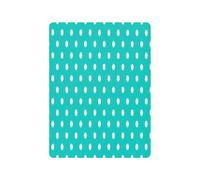 Crib Sheets- Soft & Breathable Polka Dots on A Turquoise Bed Sheets in Combed Cotton Fits Standard Crib & Playard Mattresses for Baby-S