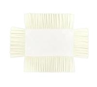 Crib Skirt Soft Elastic Crib Bed Skirt for Bedroom Easy Installation Pleated Ruffle for Bed(YELLOW)