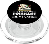 Cribbage Board Player Card Game Rules Crib Play Beginner PopSockets PopGrip for MagSafe