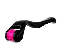 CribKing Derma Roller with 540 Titanium Alloy Micro Needles 0.5 mm | Suitable for Beard Also | Reduces Hair Fall | Stimulates Hair Follicles | Easy to use | Safe & Effective