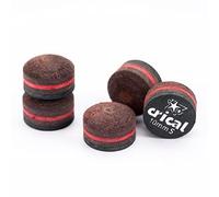 CRICAL 5 Pieces Billiard Pool Cue Tips Replacement 6 Sizes Pool Cue Tip/Snooker Cue Tip Options 10mm 10.5mm 11mm 11.5mm 12mm 13mm