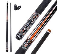 CRICAL Carbon Fiber Pool Cue Stick CXD Series Professional Pool Sticks for Adults Low Deflection Pool Cue Tournament Level Billiard Cues with 12.5mm Tip (Precise, Easy to Control, Pro Taper)-SET4-BLUE