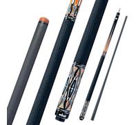 CRICAL Carbon Fiber Pool Cue Stick CXD Series Professional Pool Sticks for Adults Low Deflection Pool Cue Tournament Level Billiard Cues with 12.5mm Tip (Precise, Easy to Control, Pro Taper)-SET4-BLUE