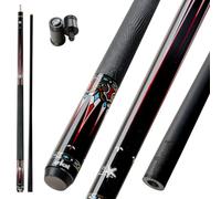 CRICAL Carbon Fiber Pool Cue Stick CXD Series Professional Pool Sticks for Adults Low Deflection Pool Cue Billiard Cues with 12.5mm Tip (Precise, Easy to Control, Pro Taper)