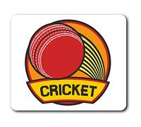 Cricket Ball England English UK Mouse Mat Pad Computer PC Laptop Gaming Office Home Desk Accessory Gadget 7232