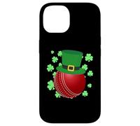 Cricket Ball - Leprechaun Hat St Patrick’s Day Case for iPhone 14