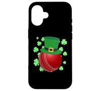 Cricket Ball - Leprechaun Hat St Patrick’s Day Case for iPhone 16