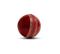 Cricket Balls for Training, Coaching, Practice & Excellent Bounce Skills Soft Foam Rubber Cricket Ball with Durable Traditional Seams Stitched for All Age Players (Red)