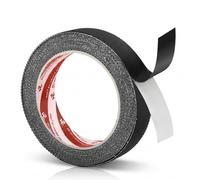 Cricket Bat Grip Tape Anti Slip Self-Adhesive Rubber Tape 2.5cm x 3m Black
