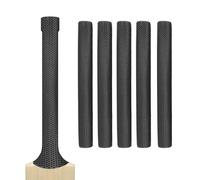 Cricket Bat Grips - Premium Rubber Cricket Bat Grip Tape for Maximum Hold & Shock Absorption (1, Black, Octopus)