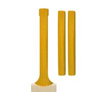 Cricket Bat Grips - Premium Rubber Cricket Bat Grip Tape for Maximum Hold & Shock Absorption (1, Orange, Octopus)