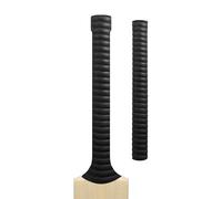 Cricket Bat Grips - Premium Rubber Cricket Bat Grip Tape for Maximum Hold & Shock Absorption | 4 Styles | Multi-Color | Pack of 1| Durable Bat Grips Cricket (1, black, Coil)