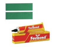 Cricket Bat Toe Guard Glue Set - Durable Protection for Wooden Bats | Easy Application & Long-Lasting Bond (Red)