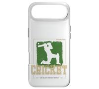 Cricket Batsman Vintage Pitcher Player Trainer and Coach Case for iPhone Air