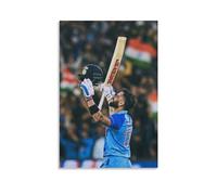 Cricket Batsman Virat-Kohli- Poster Art Poster Canvas Painting Decor Wall Print Photo Home Modern Decorative Posters 16x