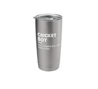 Cricket Boy Funny Dictionary Definition Stainless Steel Insulated Tumbler