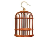Cricket cage for reptiles Copper hook woven cricket moth grasshopper cage easy to carry