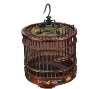 Cricket cage for reptiles Hangable grasshopper cage redwood storage for small climbing pets