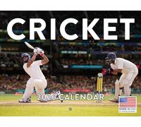 Cricket Calendar 2026 Monthly Wall Calender 12 Month | American Made In The USA