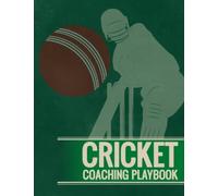 Cricket Coaching Playbook: Cricket Strategy Notebook - Large