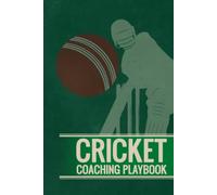 Cricket Coaching Playbook: Cricket Strategy Notebook - Small
