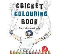Cricket Colouring Book: Great Gift for Boys & Girls, Ages 4-12: 2