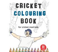 Cricket Colouring Book: Great Gift for Boys & Girls, Ages 4-12 (Colouring Books)