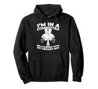 Cricket Cricketing Batsman - Umpire Bowler Cricketer Pullover Hoodie