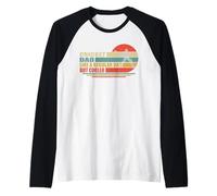Cricket Dad Like A Regular Dad Father's Day Cricket Dad Tee Raglan Baseball Tee
